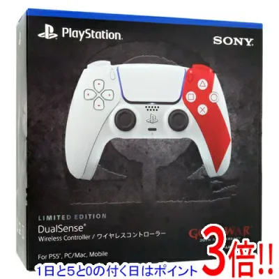 【1日と5.0のつく日、18日はポイント3倍!】ワイヤレスコントローラー DualSense ゴッド・オブ・ウォー 20th Anniversary リミテッドエディション CFI-ZCT1JZA