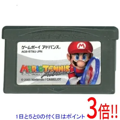 【1日と5.0のつく日、18日はポイント3倍!】【中古】マリオテニスアドバンス GBA ソフトのみ
