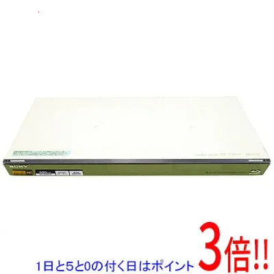 【1日と5.0のつく日、18日はポイント3倍!】【中古】SONY ブルーレイディスクレコーダー BDZ-E500/W リモコンなし 本体いたみ