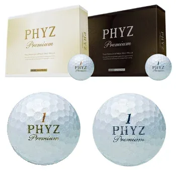 【9/15 エントリー/抽選で最大100%ポイントバック】 BRIDGESTONE GOLF ブリヂストンゴルフ日本正規品 PHYZ Premium GOLD PEARL (ファイズプレミアム) ゴルフボール1ダース(12個入) 【当店在庫品】