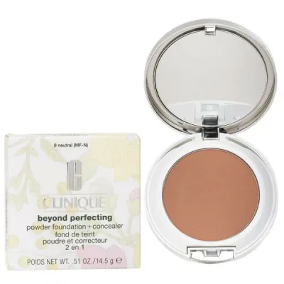 クリニーク ビヨンドパーフェクティング パウダーファンデーション 09 neutral 14.5g ベースメイク フェイス メイクアップ カバー 【海外通販】