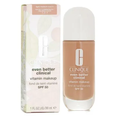 クリニーク イーブンベター クラニカル ビタミン メイクアップ ファンデーション 5 light medium cool 30ml ベースメイク フェイス SPF50 【海外通販】