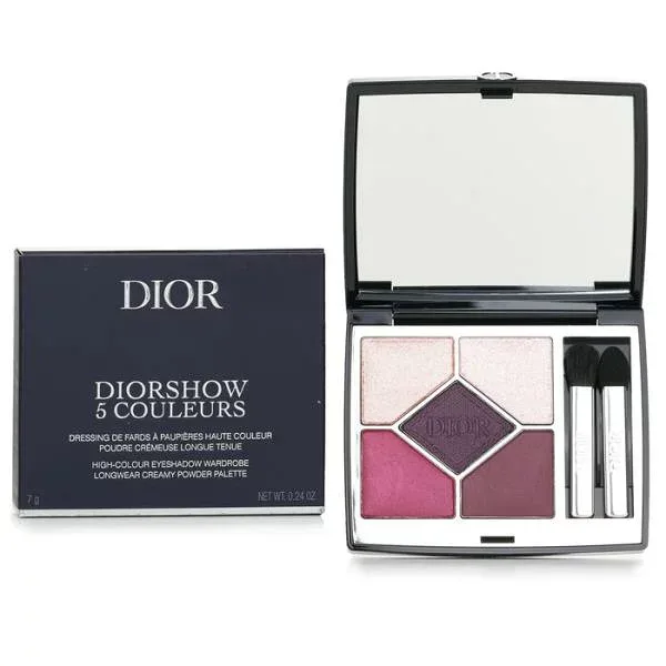 クリスチャンディオール ディオールショウ 5クルール ロングウェアクリーミーパウダーアイシャドウパレット 183 plum tutu 7g アイシャドウ 【海外通販】