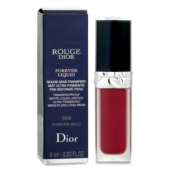 クリスチャンディオール ルージュディオール フォーエバーマットリキッドリップスティック 959 shade 6ml ベースメイク リップ フォーエバーメイクアップ 【海外通販】