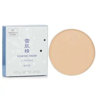 コーセー 雪肌精 スノーCCパウダー ケース 02 shade 8g ベースメイク フェイスパウダー 【海外通販】