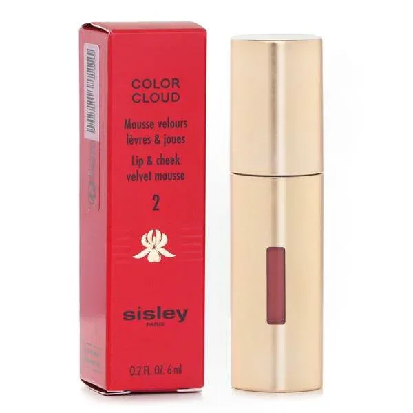 シスレー カラークラウドリップ&チークベルベットムース 2 rosy 6ml ベースメイク リップ フェイス メイクアップ 【海外通販】