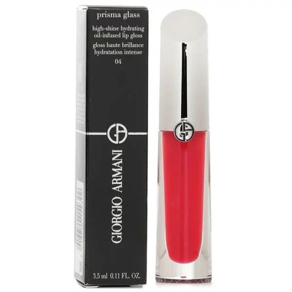 ジョルジオアルマーニ プリズマグラス リップグロス 04 cherry glaze 3.5ml リップメイク グロス メイクアップ 韓国コスメ 【海外通販】