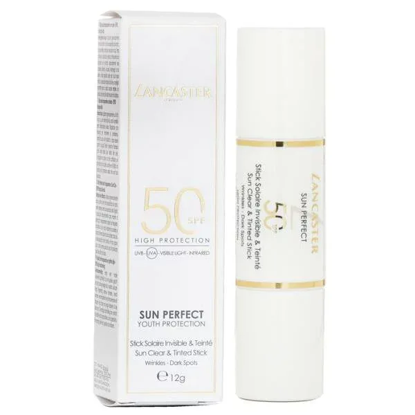 ランカスター サン パーフェクト クリア&ティンテッドスティック spf50 12g サンスクリーン スティック 【海外通販】