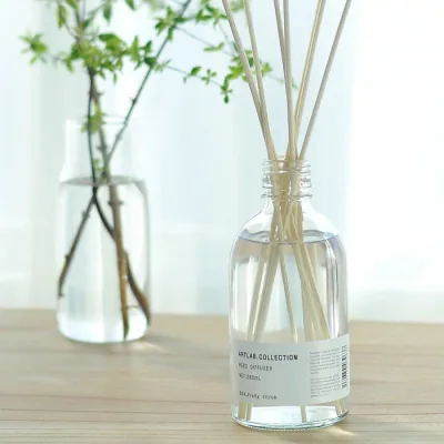 【10月25日はポイント最大10倍祭♪】Reed Diffuser リードディフューザー リードディフューザー ルームフレグランス スティック アロマディフューザー 人気 ムスクサボン ボトル 香り ガラスボトル 280ml 長持ち シンプル おしゃれ アートラボ