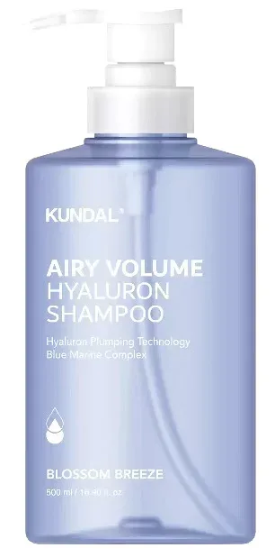(KUNDAL) クンダル エアリー ボリューム ヒアルロン シャンプー 500ml ブロッサムブリーズ【送料無料!】