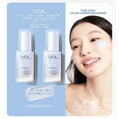【VDL】トーンステイン カラーコレクティング プライマー 03 ペールブルー 30ml x 2【送料無料】