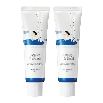 (ROUND LAB) ラウンドラボ シラカバ 水分日焼け止め 50ml x 2本 SPF50+PA++++【送料無料!】