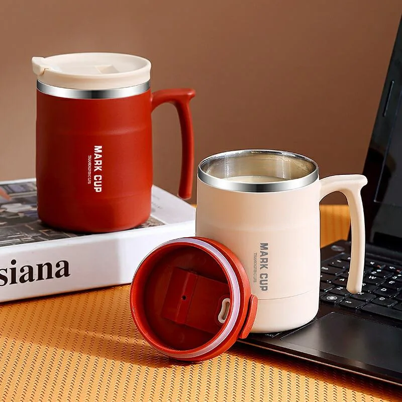 コーヒーカップ 水筒 コーヒーカップ マグカップ ふた付き 携帯マグ 保冷 保温 真空断熱 漏れ防止 ステンレス製 持ち運び 直接ドリップ プレゼント 500ML 車載せでき 密閉な内側 保温保冷コーヒー魔法瓶 蓋付き コーヒー マグボトル 保温ポッ