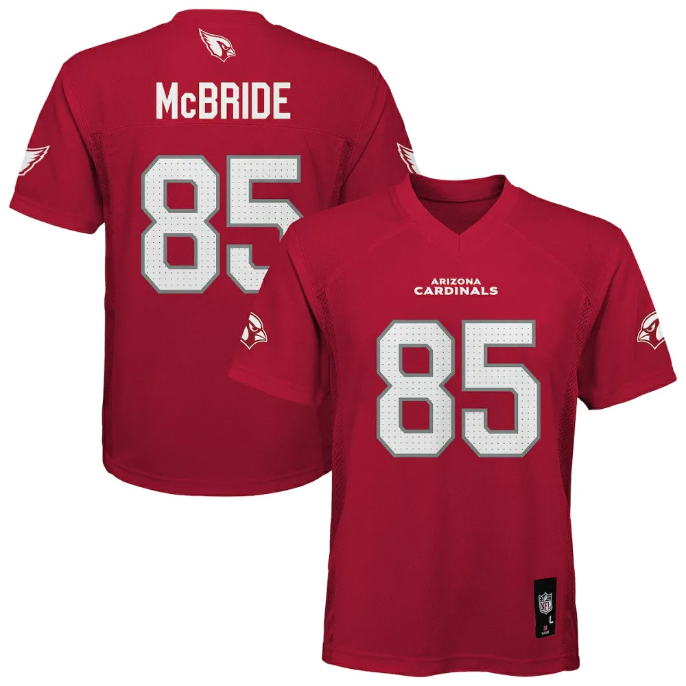 【公式グッズ】NFL カーディナルス トレイ・マクブライド レプリカ ユニフォーム Outerstuff キッズサイズ カージナルレッド (Youth NFL Mid-Tier Jersey)