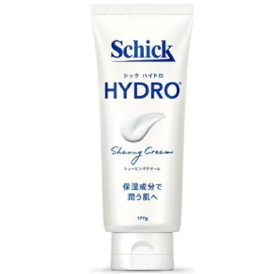 シック・ジャパン ハイドロシェービングクリーム 177g 髭剃り ひげそり カミソリ 高い保湿力 うるおい成分配合 しっとり 潤う 男性化粧品