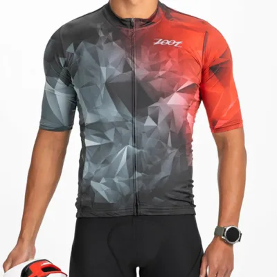 【Zoot】MEN'S CYCLE AERO JERSEY (CRYSTAL) トライアスロンウエア サイクルジャージ バイクジャージ トップス メンズ ZMC110800