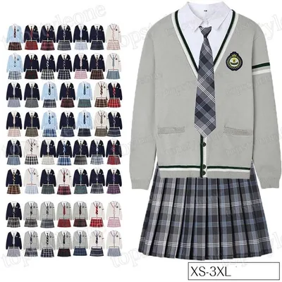 jk 制服 5点セット カーディガン リボン チェック柄 プリーツスカート 女子 スカートセット 入学 高校 中学 学生服 なんちゃって制服 女子高生スカート レディース セット