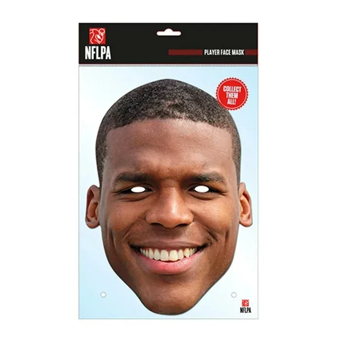 ●★SALE★セール★【NFL 公式】キャム・ニュートン パーティーマスク【Cam Newton】【アメリカンフットボール グッズ 雑貨】(NFLCN01)