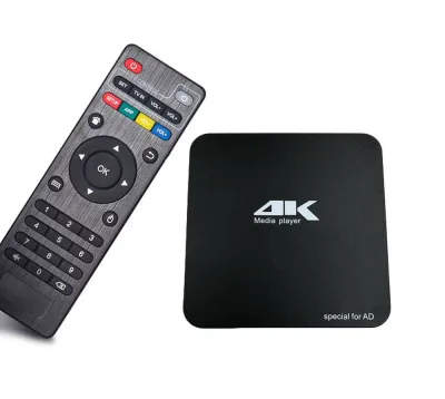TKS デジタルサイネージ 4K リピート再生 PPT PDF再生 字幕プレーヤー 画面回転対応 HDMI、AV自動認識 SDカード・USBメモリ対応 Android6.0搭載 電子看板 広告宣伝に メディアプレーヤー