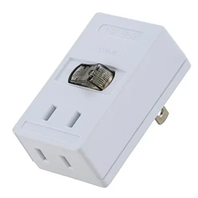 2口タップ袋LEDスイッチ