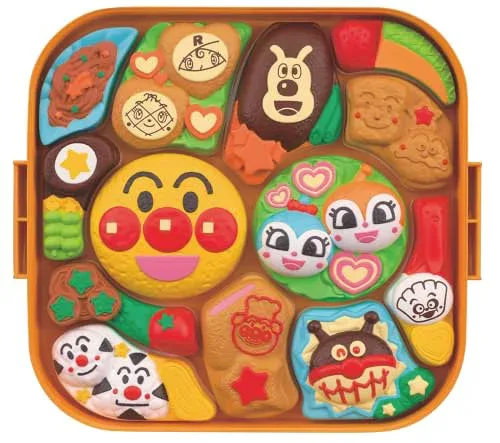 セガフェイブ (SEGA FAVE) アンパンマン おべんとうパズルDX げんき100ばい!にぎやかランチボックス