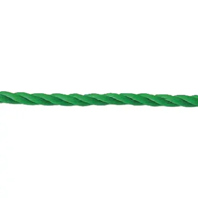 ロープ 紐 ヒモ KR-1016-GN ポリエチレンロープ6X200 緑 【KNY】【36CE】