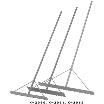 レーキ グラウンド整備 グランド整備 K-2060 スチールレーキ平60 【KNY】【36CE】