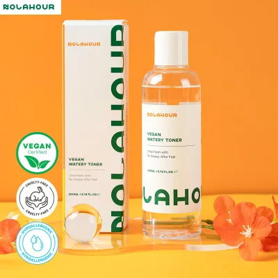 NOLAHOUR ノラアワー ウォータリートナー 化粧水 ツボクサ葉水 CICA配合 敏感肌 弱酸性 保湿 韓国コスメ ビーガン スキンケア トナー 200ml