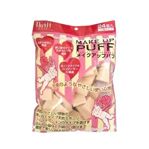 【ナヴィス】 スリフト メイクアップパフ 三角 24コ入 【化粧品】