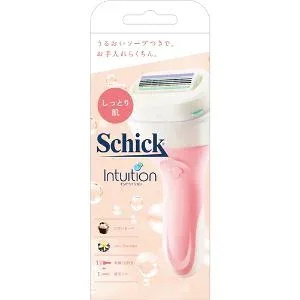 【シック】 イントゥイション しっとり肌 ホルダー 刃付き+替刃1コ (1セット)【化粧品】