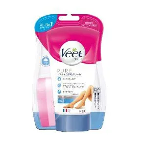 【レキットベンキーザー】ヴィート ピュア Veet PURE ピュア バスタイム除毛クリーム 敏感肌用(150g)(医薬部外品)【化粧品】