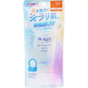 「ロート製薬」 スキンアクアスーパーモイスチャーUVライトアップエッセンス 70g