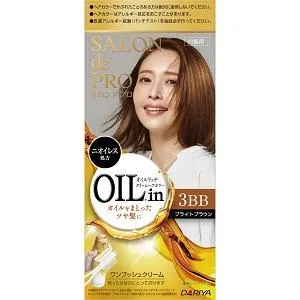 「ダリヤ」 サロンドプロオイルリッチクリーム ヘアカラー 3BB ブライトブラウン
