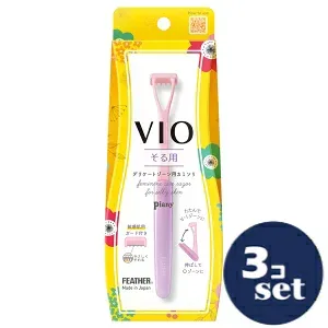 「セット販売」「フェザー」ピアニィVIOそる用 1本入 3個セット