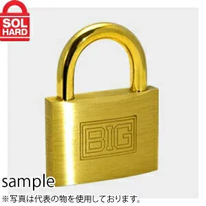 SOL HARD (ソールハード) No.1200 BIGシリンダー南京錠 30mm 同一鍵 単品