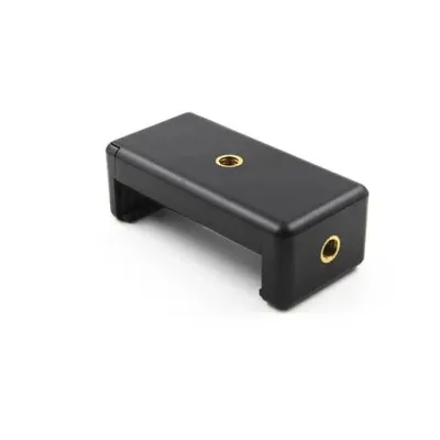 スマホホルダー 三脚ホルダー 幅6.5-11.5cmに対応 アタッチメント スマホ三脚ホルダー 携帯ホルダー 撮影 固定 スマホ アダプター クリップ (5.8~8.5cm対応)
