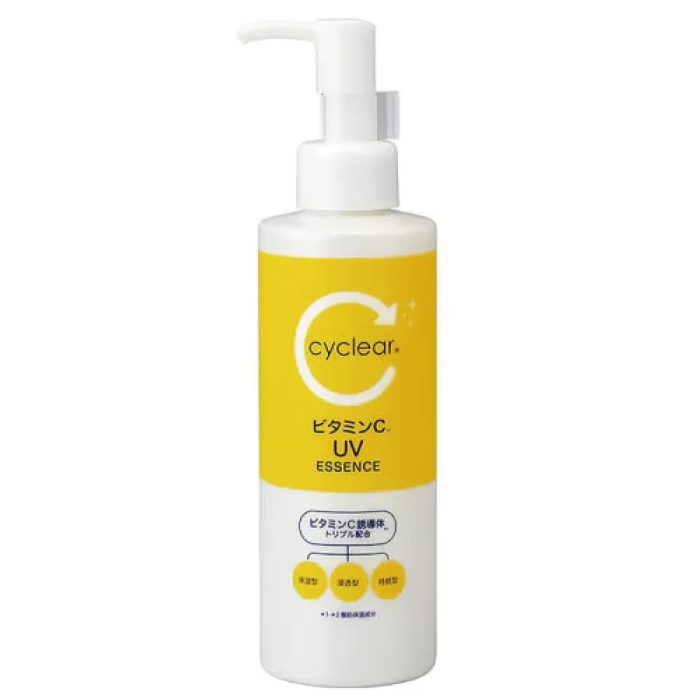 【熊野油脂】サイクリア cyclear ビタミンCライトアップUVエッセンス 180ml