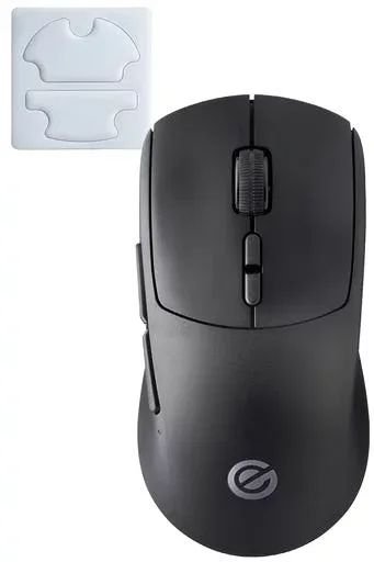 エレコム ワイヤレス ゲーミングマウス V custom 充電式 無線 2.4GHz / 有線 両対応 54g 軽量設計 12000DPI 300IPS 35G つまみ持ち用 ブラック M-VM510BK
