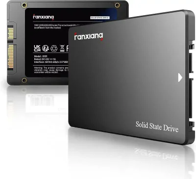 fanxiang SSD 512GB SATA 【耐久性を誇るTCL】2.5インチ 内蔵SSD 7mm 3D NAND TLC採用 SATAIII 6Gb/s SSD PS4動作確認済 PC 耐久性 ノートパソコン/デスクトップ/PS4に対応/HDD換装