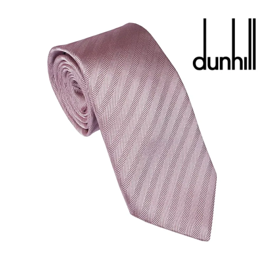 ダンヒル ネクタイ DUNHILL メンズ ネクタイ シルク 100% イタリー製 ライトピンク系 DU19FPTW1YM680R ギフト プレゼント 贈答品 記念品 誕生日 父の日
