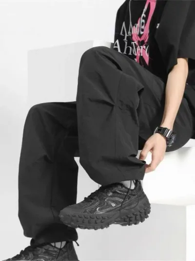 cargo pants メンズ 薄手 撥水 登山 アウトドア カジュアルパンツ 春夏用 ズボン 男性 ズボン トレッキングパンツ 軽量 機能性パンツ 快適 速乾性 通気性 伸縮性 防風性 耐久性 M L XL 2XL 3XL 4XL 5XL グレー 黒