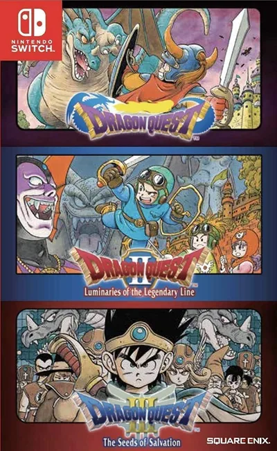 Nintendo Switch ソフト ドラゴンクエスト1・2・3 ロト伝説3部作 リマスター版 3本セット ゲームソフト スイッチ 任天堂スイッチ対応 ドラクエ123 ロト三部作 家庭用ゲームソフト レトロゲーム 復