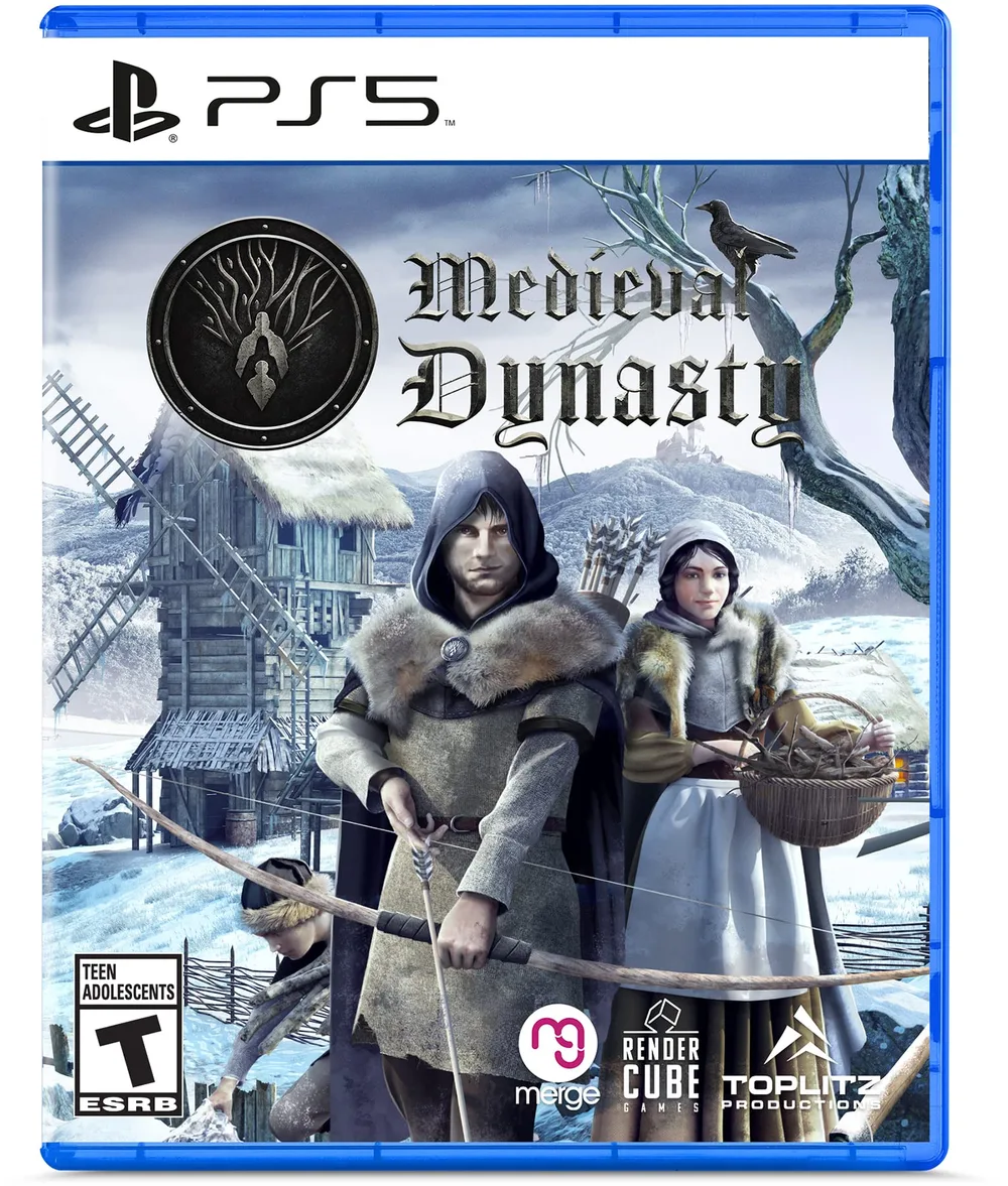 PS5 ソフト Medieval Dynasty 中世生活シミュレーションゲーム プレイステーション5 プレステ5 ゲームソフト 輸入版 北米版 オープンワールド サバイバル RPG 街づくり 経営シミュレーション 中世