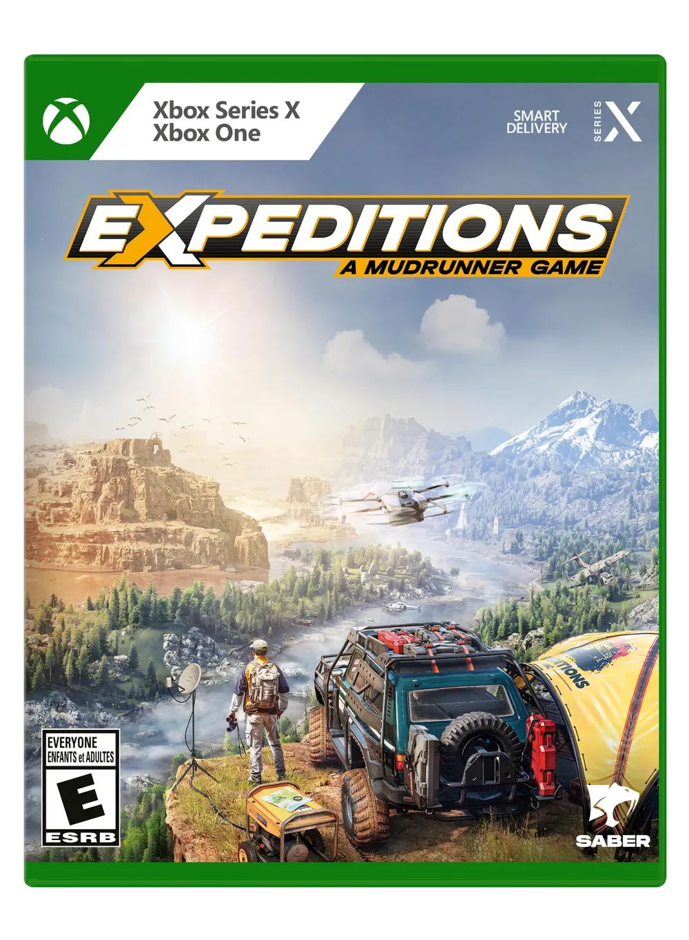 Xbox Series X ソフト Expeditions A MudRunner Game 輸入版 北米版 エクスペディションズ マッドランナー ゲーム オフロード シミュレーション 探索 アドベンチャー ゲームソフト 冒険 トラック 運転 海