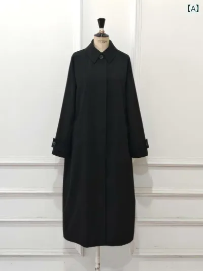 トレンチコート レディース ロング スプリングコート バックシャン 深めスリット 美シルエット スタイルアップ こなれ感 きれいめ アウター 通勤 カジュアル 上品 大人 シンプル 羽織り ライトアウター オフィス デイリー お出かけ コーディネート 抜