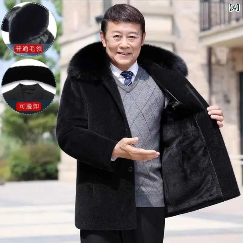 チェスターコート メンズ ウール混 アウター ロング丈 立ち襟 防寒 厚手 裏起毛 暖かい 紳士服 秋冬 ビジネス カジュアル 冠婚葬祭 通勤 防風 防寒着 動きやすい ゆったり 大きいサイズ
