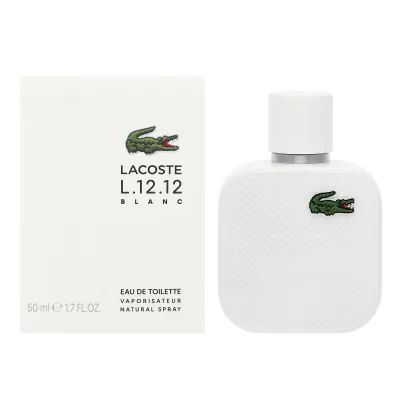 LACOSTE ラコステ L.12.12 ブラン ET SP 50mL フレグランス 大人の香り ブランド フランス 香水 Lacoste ラコステ L.12.12 ブラン ET/SP/50ml