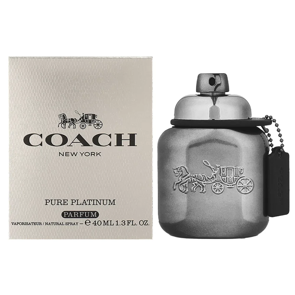 コーチ マン ピュア プラチナム パルファム SP 40ml COACH Man Pure Platinum Parfum