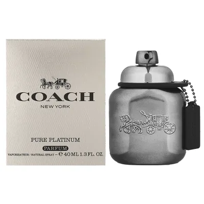 コーチ マン ピュア プラチナム パルファム SP 40ml COACH Man Pure Platinum Parfum