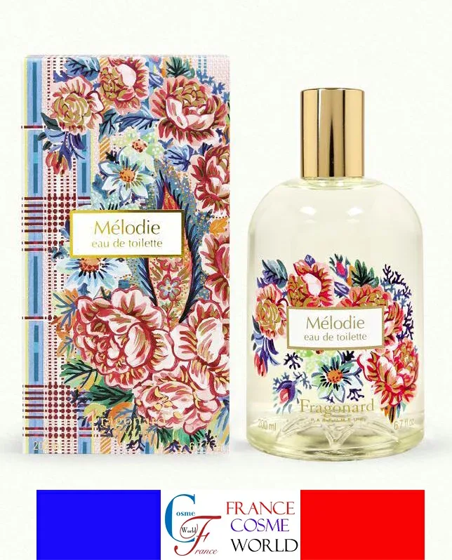 【正規品】フラゴナール FRAGONARD メロディー EDT 200ml 新発売 香水 オードトワレMELODIE EDT 200ml NEW 海外通販 送料無料